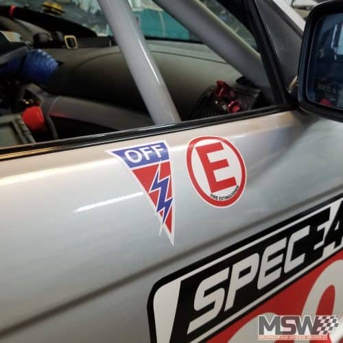 Race Car Safety Decals by MSW 6