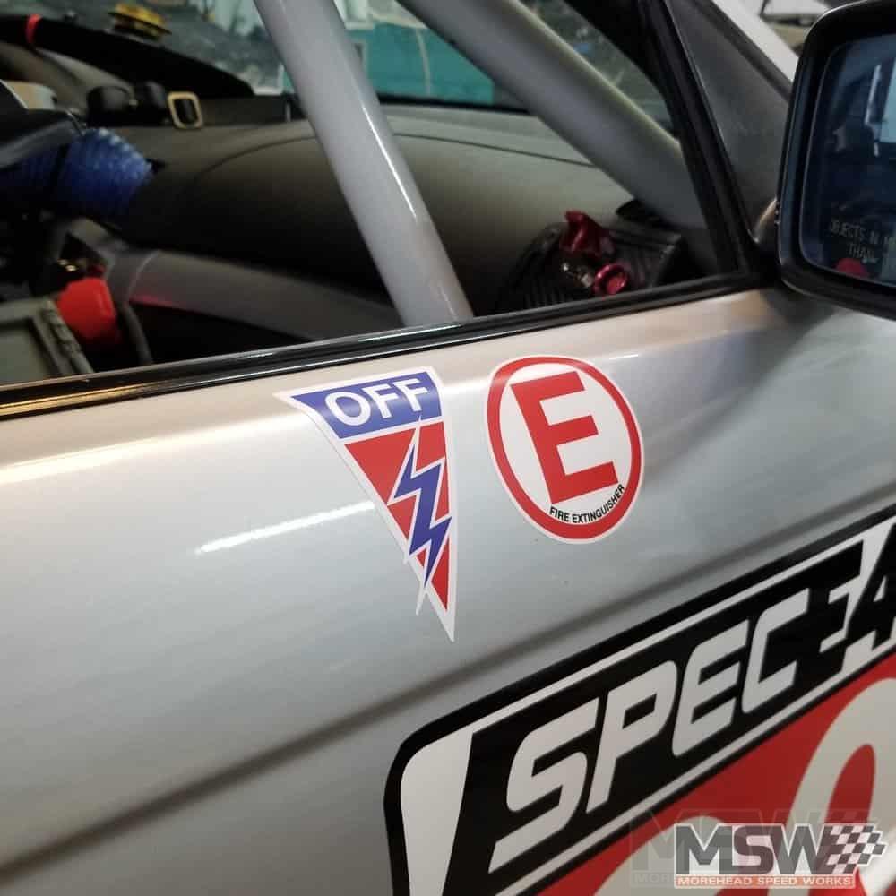 Race Car Safety Decals by MSW - Image 7