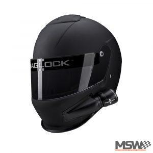 Maglock Helmet Kit Installed