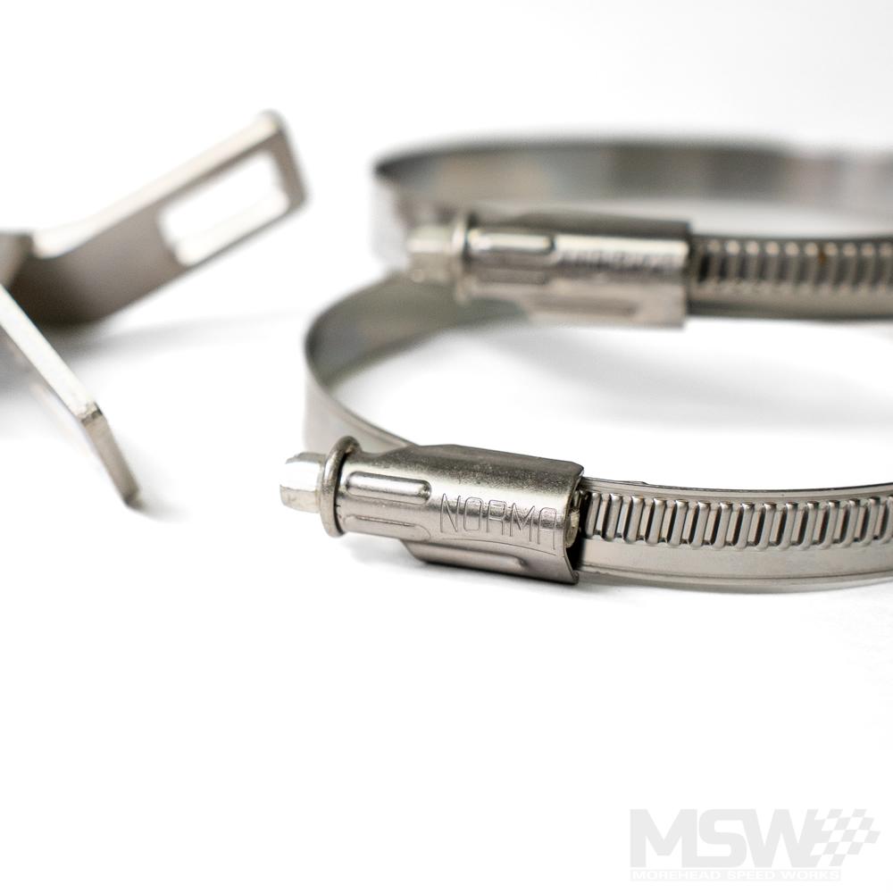 MSW E46 Power Steering Reservoir Relocation Bracket - Image 4