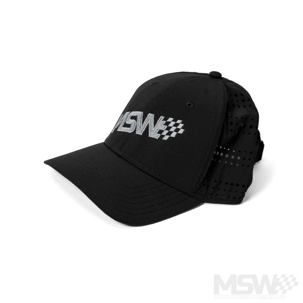 MSW Black Perforated Hat