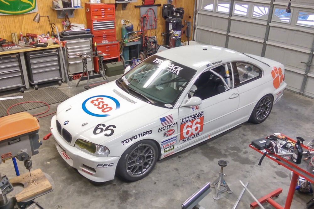 Morehead Speed Works original BMW Spec E46 Shop circa 2015